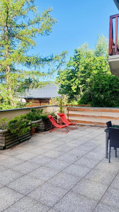 Font-Romeu : T2 Avec Grande Terrasse Et Garageアパートメント エクステリア 写真